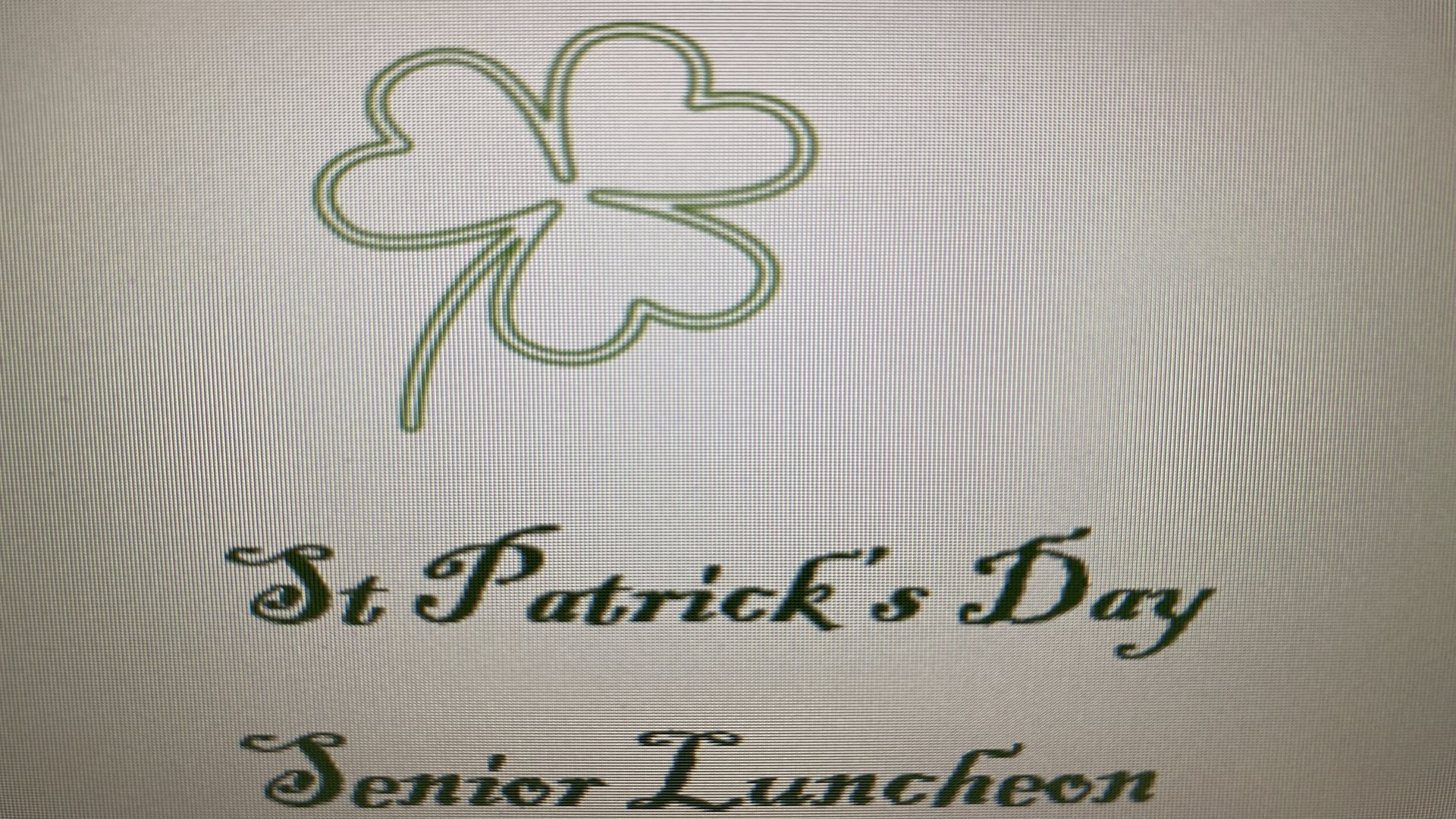 St Pat's Senior Corned Beef Lunch