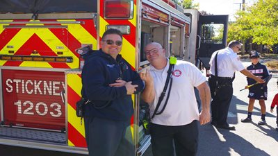 Stickney Fire Dept. Fundraiser/Burke Beverage/Coors/Lions Club Candy Day