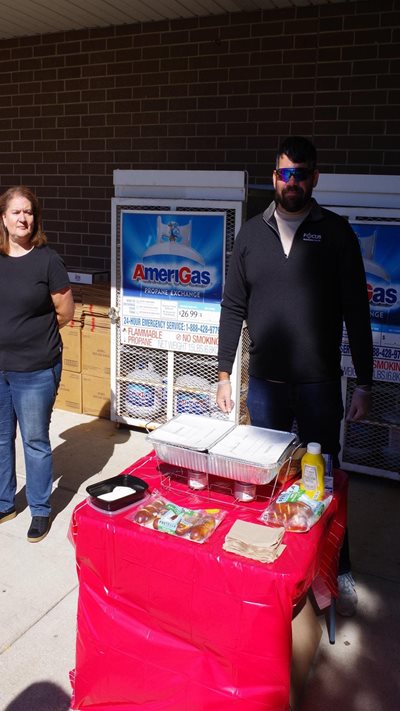 Stickney Fire Dept. Fundraiser/Burke Beverage/Coors/Lions Club Candy Day
