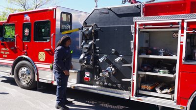 Stickney Fire Dept. Fundraiser/Burke Beverage/Coors/Lions Club Candy Day