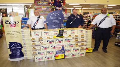Stickney Fire Dept. Fundraiser/Burke Beverage/Coors/Lions Club Candy Day
