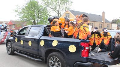 Stickney/Forestview Baseball Soccer Parade 2025