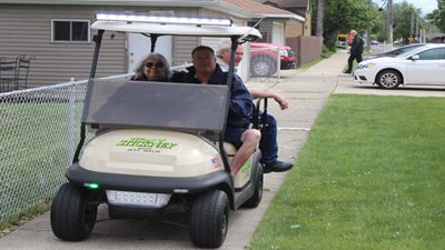 Stickney/Forestview Baseball Soccer Parade 2025
