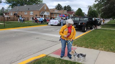 Stickney/Forestview Baseball Soccer Parade 2025