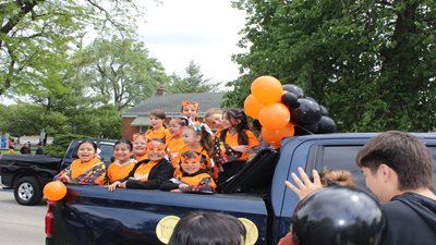 Stickney/Forestview Baseball Soccer Parade 2025