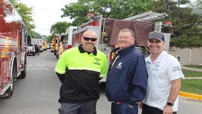 Stickney/Forestview Baseball Soccer Parade 2025