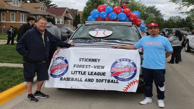 Stickney/Forestview Baseball Soccer Parade 2025