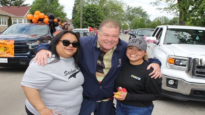Stickney/Forestview Baseball Soccer Parade 2025