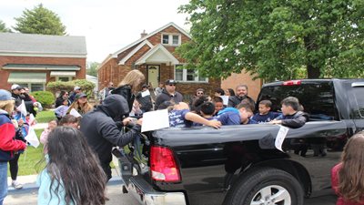 Stickney/Forestview Baseball Soccer Parade 2025