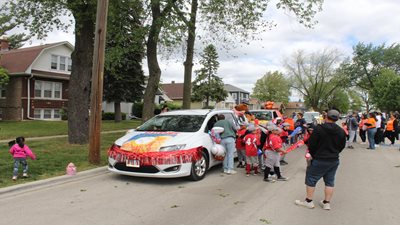 Stickney/Forestview Baseball Soccer Parade 2025