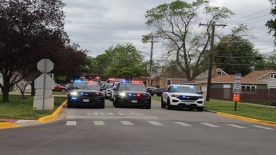 Stickney/Forestview Baseball Soccer Parade 2025