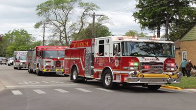 Stickney/Forestview Baseball Soccer Parade 2025