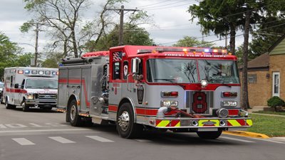 Stickney/Forestview Baseball Soccer Parade 2025