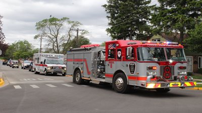 Stickney/Forestview Baseball Soccer Parade 2025