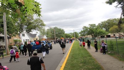 Stickney/Forestview Baseball Soccer Parade Cont'd